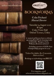 Read more about the article Bookworms – A literary feast with Unley Concert Band